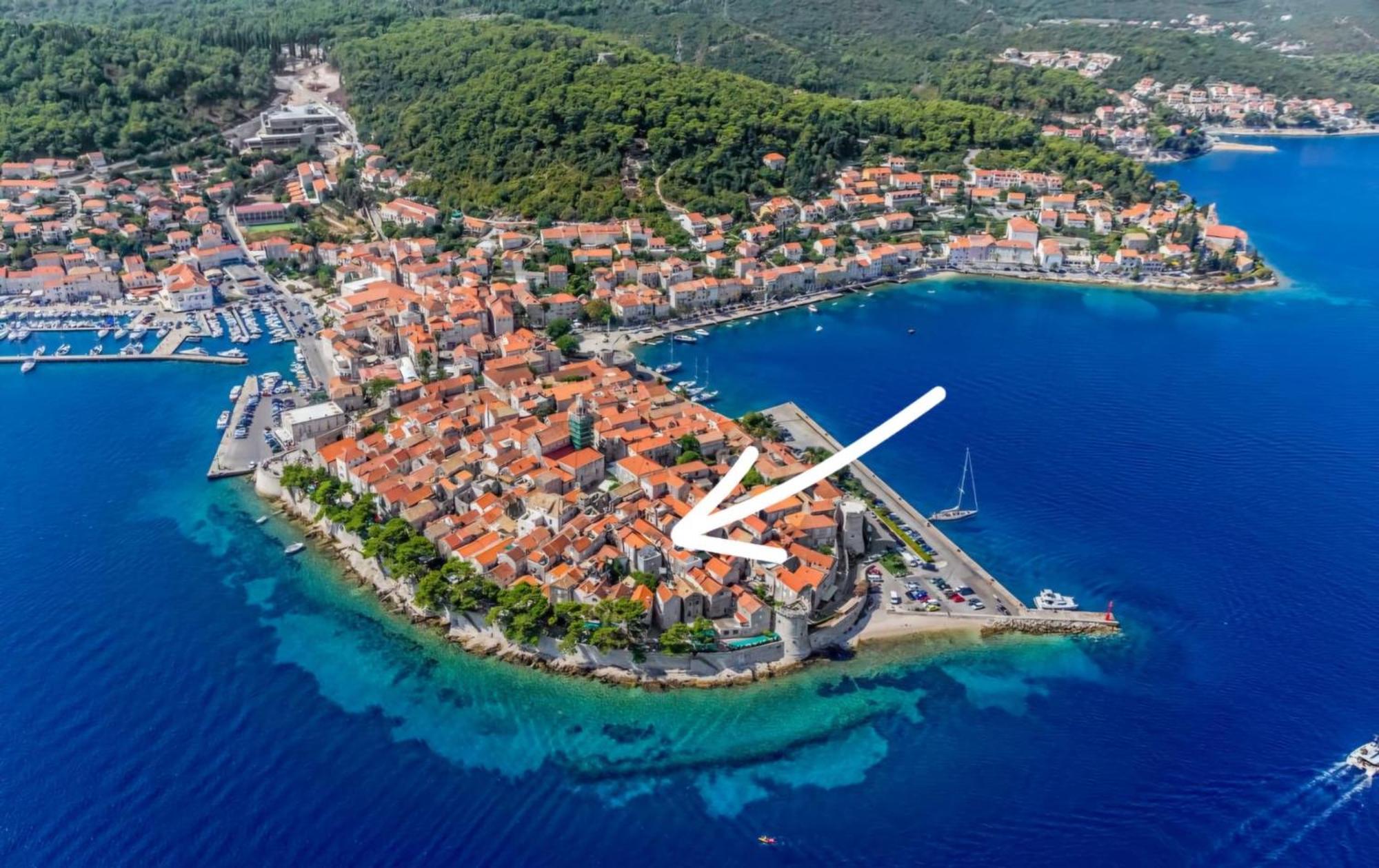 Apartment Kanavelic In Old Town Korcula ภายนอก รูปภาพ